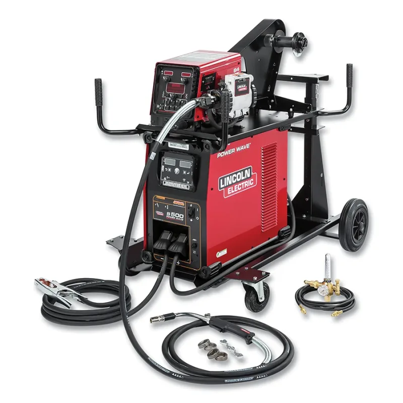 Power Wave® S500 & Power Feed® 84 Ready-Pak® Advanced Process Welder, 550 A