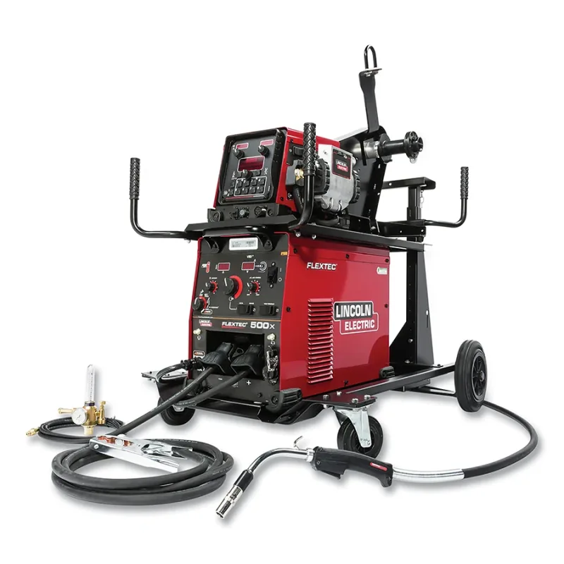 Flextec® 500X/ Power Feed® 84 Heavy Duty Ready-Pak® Multi-Process Welder, 500 A, 380 to 575 V