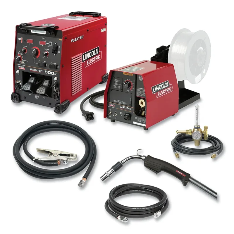 Flextec® 500X/ LF-74 Heavy Duty One-Pak® Multi-Process Welder, 500 A, 380 to 575 V