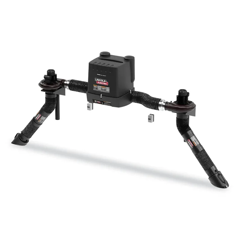 Prism® Extraction Arm, 8 in dia x 5 ft to 8 ft L, Wall Mount One-Pak®