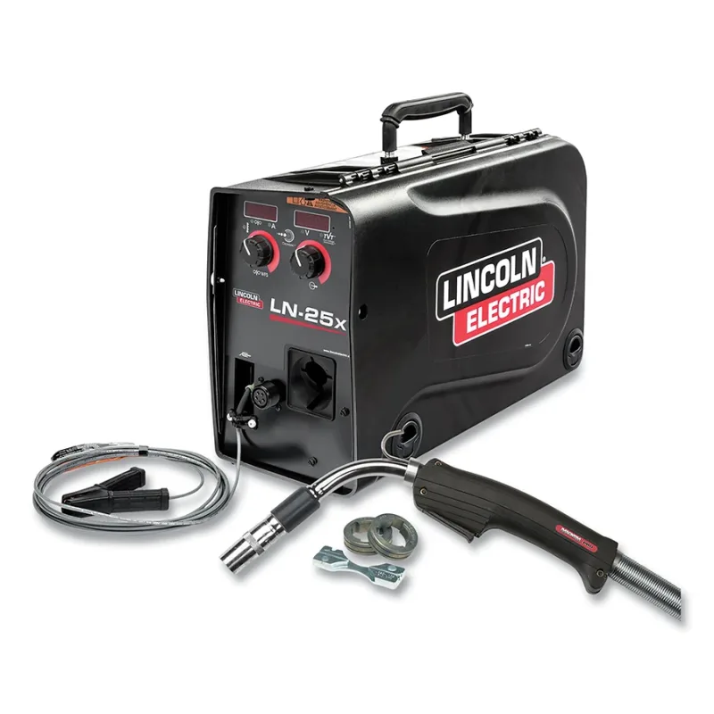 LN-25X® w/TVT Magnum® 400 045C One-Pak Wire Feeder, 450 A, 15 to 110 V, 2 rolls, Portable