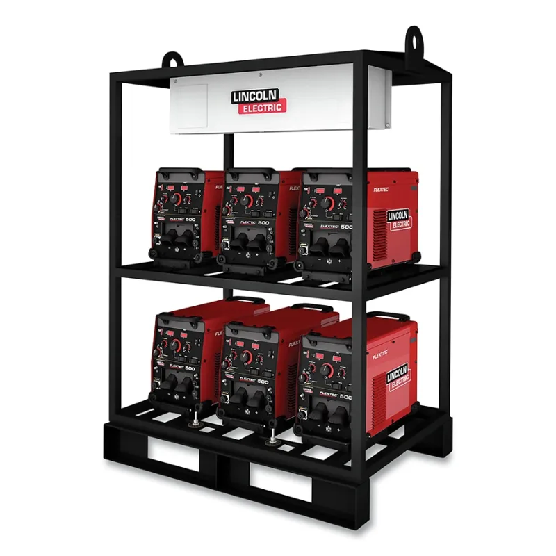 Flextec® 500X 6-Pack Inverter Rack, 500 A, 380 to 575 V