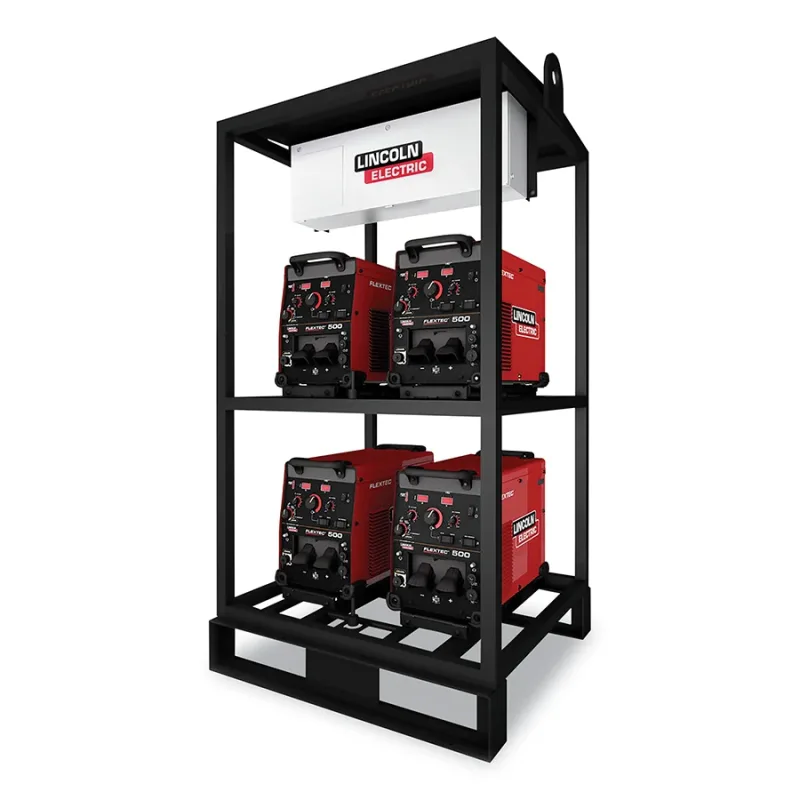 Flextec® 500X 4-Pack Inverter Rack, 500 A, 380 to 575 V