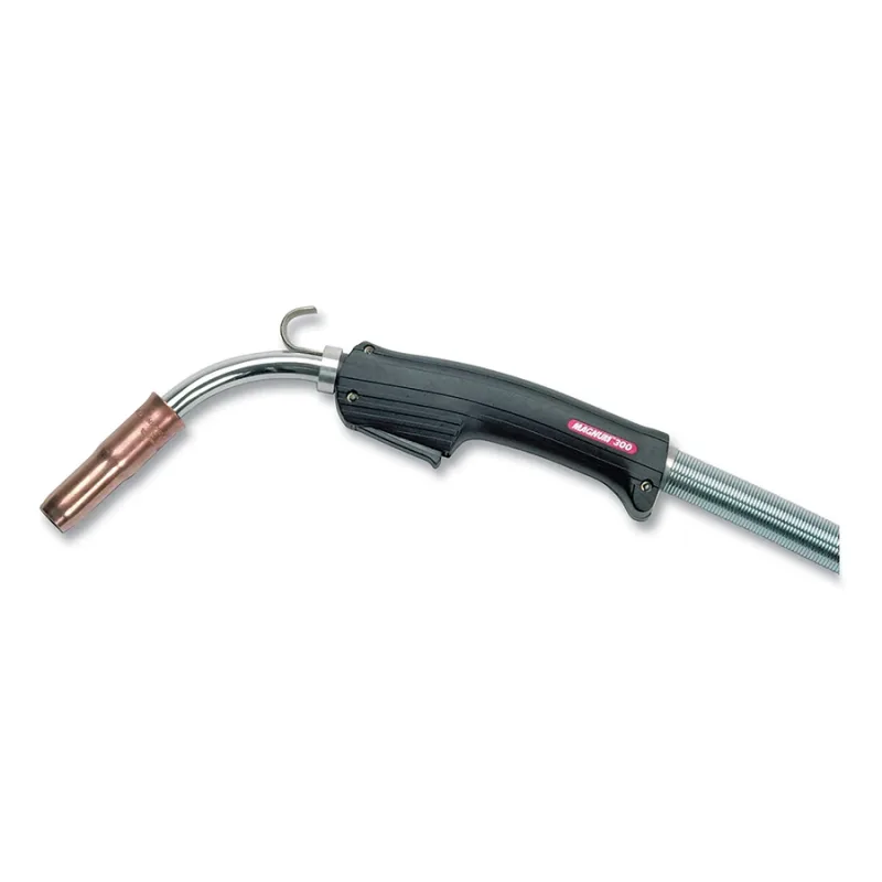 Magnum® 300 Welding Gun, 300 A, 15 ft Cable, 0.035 in to 0.045 in Wire