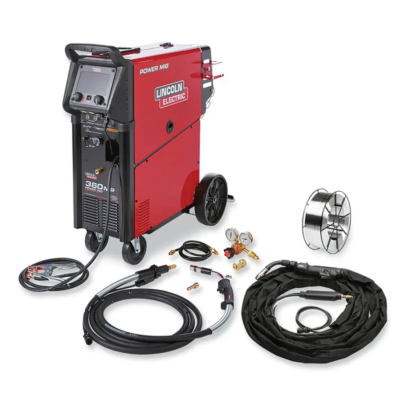 POWER MIG® 360MP Aluminum Front Trigger One-Pak® Multi-Process Welder,For Trailer & General Fabrication, 360 A, 575 V, Single-Phase