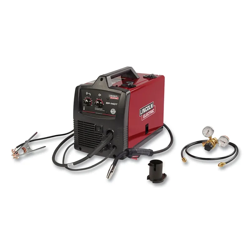 SP-140T® Wire Feeder Welder, 30 A to 140 A DC, 19.5 V, Includes Gun/Accessories/Consumables