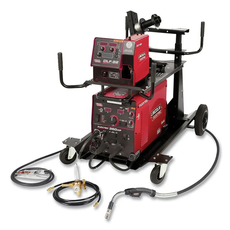 Flextec 350XP / DLF-82 Ready-Pak MIG Welding System, 425 A, 380 to 575 V