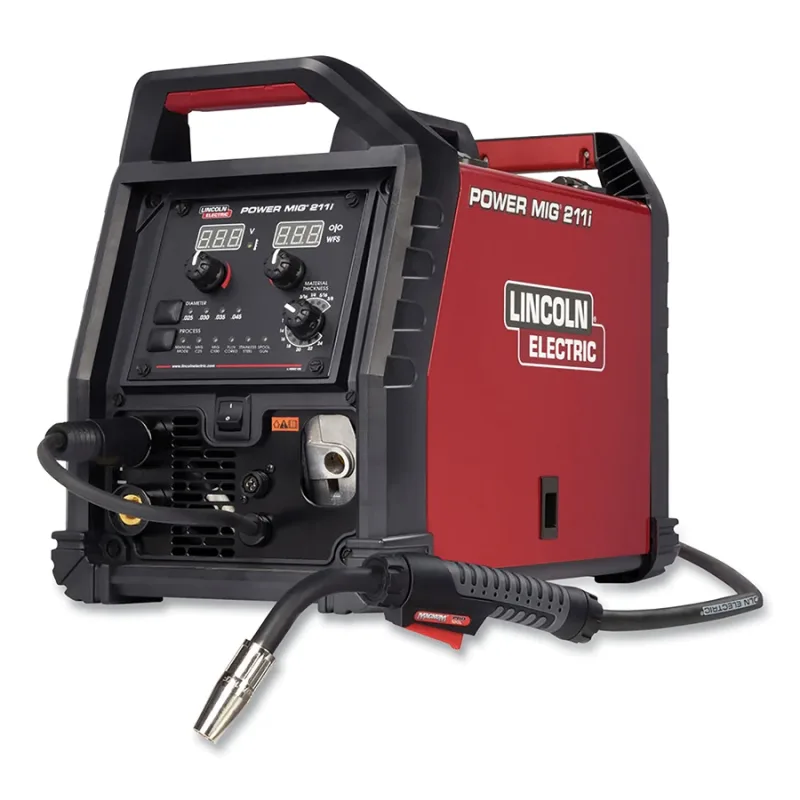 POWER MIG® 211i MIG Welder, 211 A, 10 ft L cable, Single-Phase