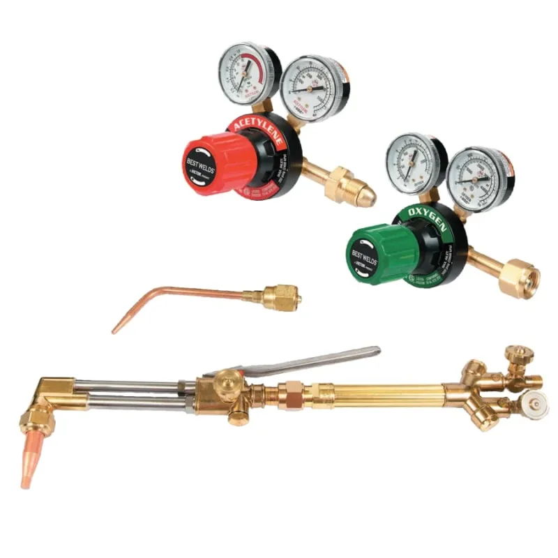 G350 Series Cutting and Welding Outfit, Heavy-Duty, CGA-540/CGA-300, Acetylene/Natural Gas/Propane