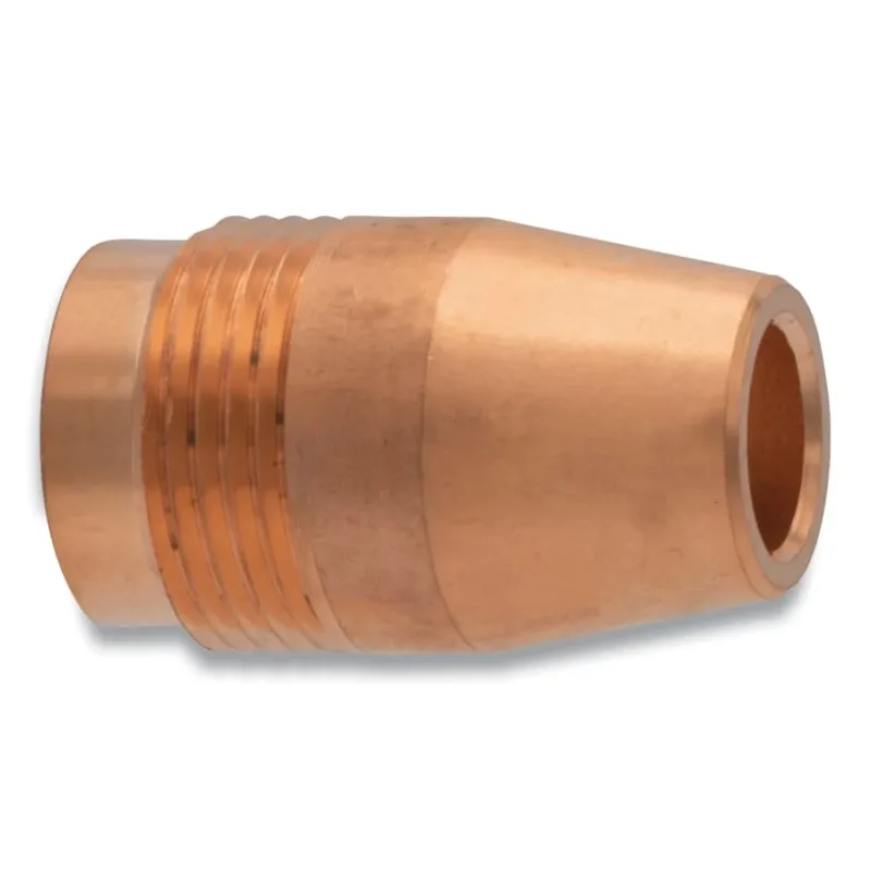 MIG Gun Nozzle, 1/2 in Bore, Miller® Style, Copper