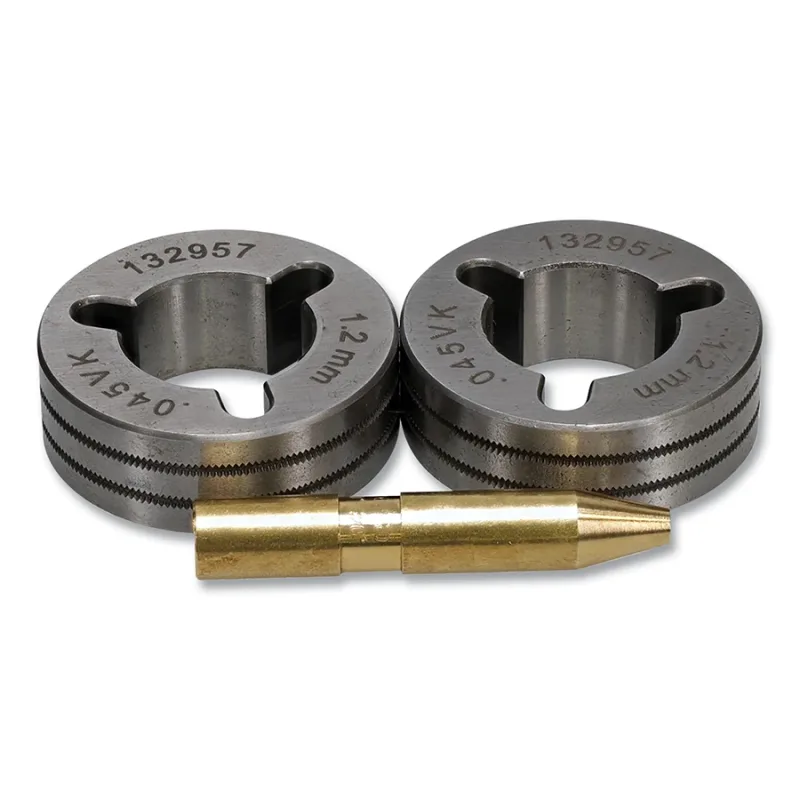 Miller® Style Drive Roll Kit, 2 Drive Roll, VK-Groove, 0.045 in Wire Size