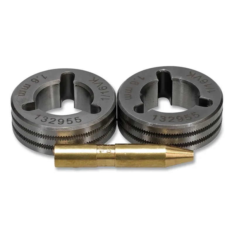 Miller® Style Drive Roll Kits, 2 Drive Roll, VK-Groove (VK), 1/16 in Wire Size