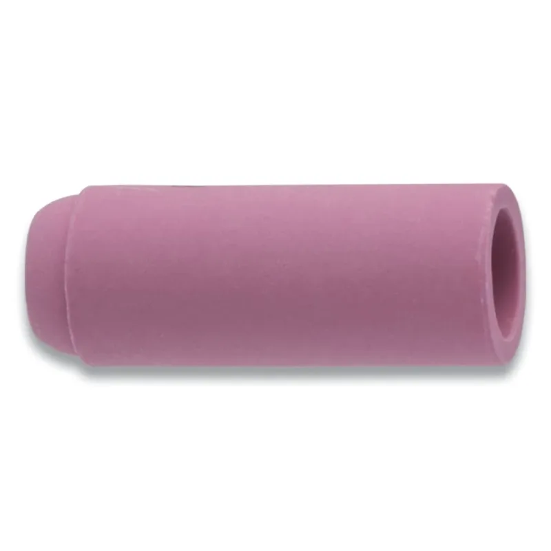 Alumina Nozzle TIG Cup, 1/2 in, Size 8, For Torch 17, 18, 26, Standard, 1-7/8 in