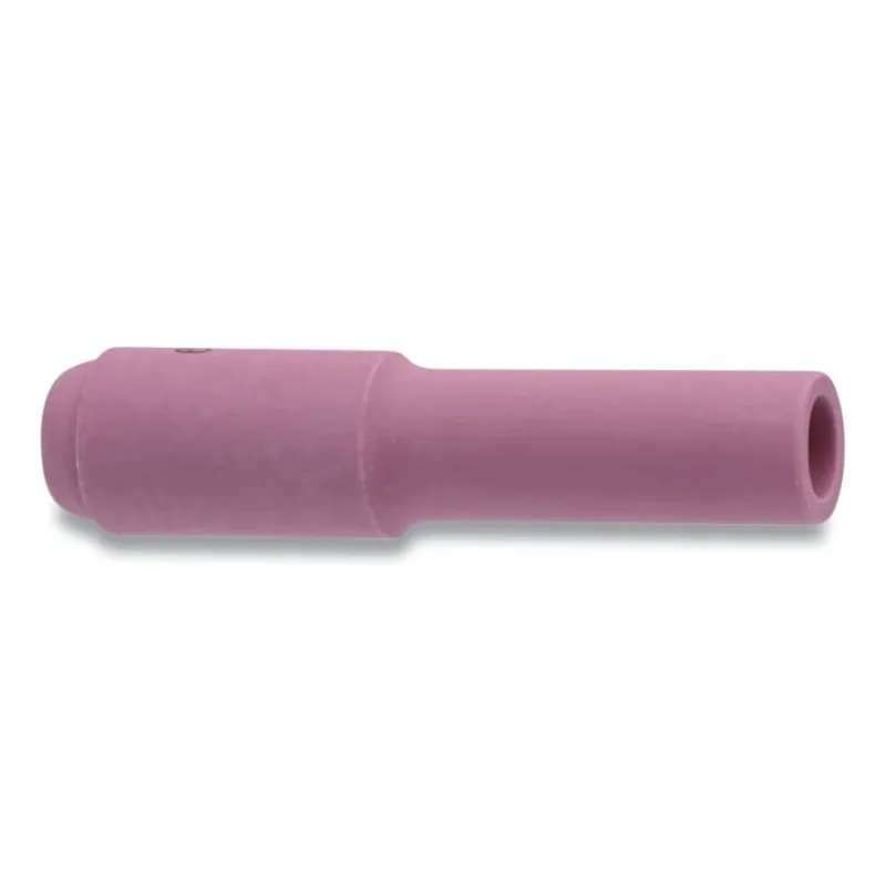 Alumina Nozzle TIG Cup, 3/8 in, Size 6, For Torch 17, 18, 26, Long, 3 in