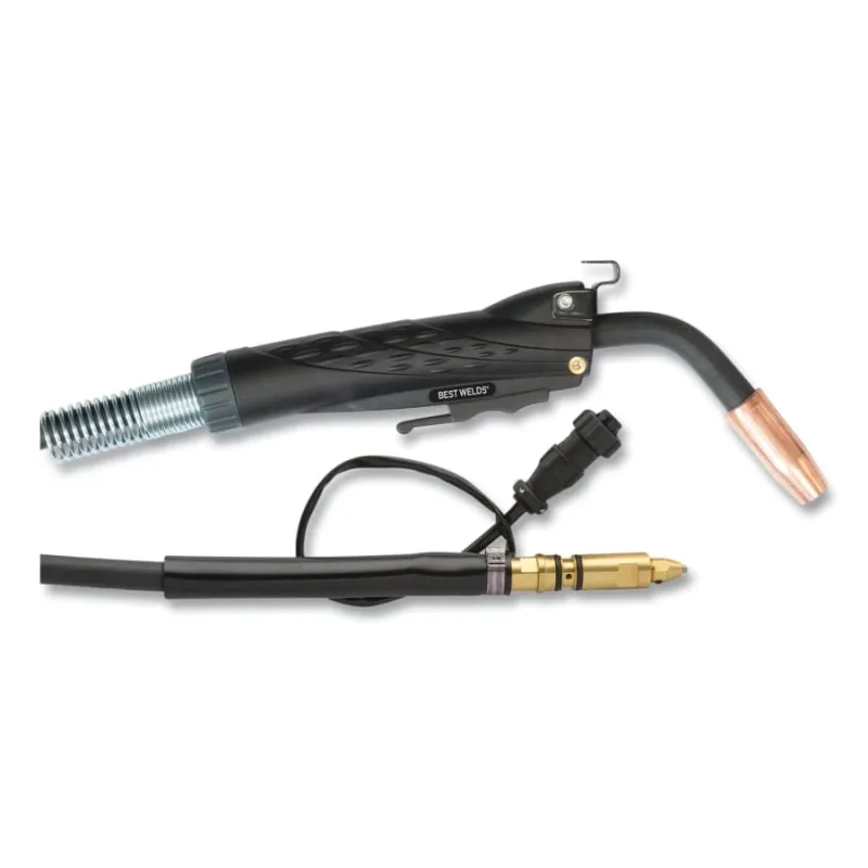 MIG Gun For Tweco® Consumables, 135 A, 10 ft, Miller® Connector, 0.030 in to 0.035 in Wire