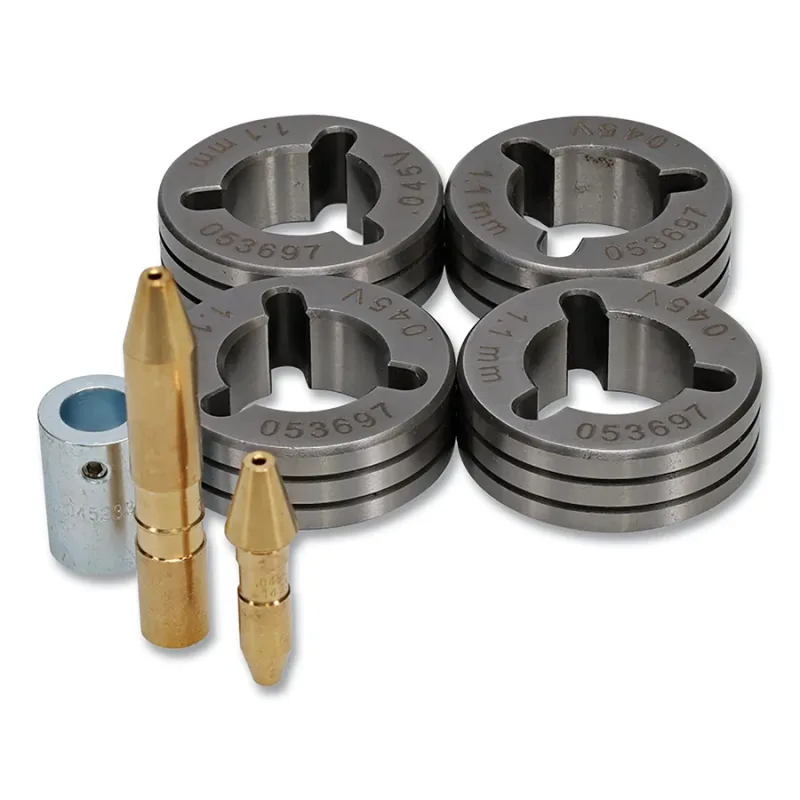 Miller® Style Drive Roll Kit, 4 Drive Roll, V-Groove, 0.045 in Wire Size