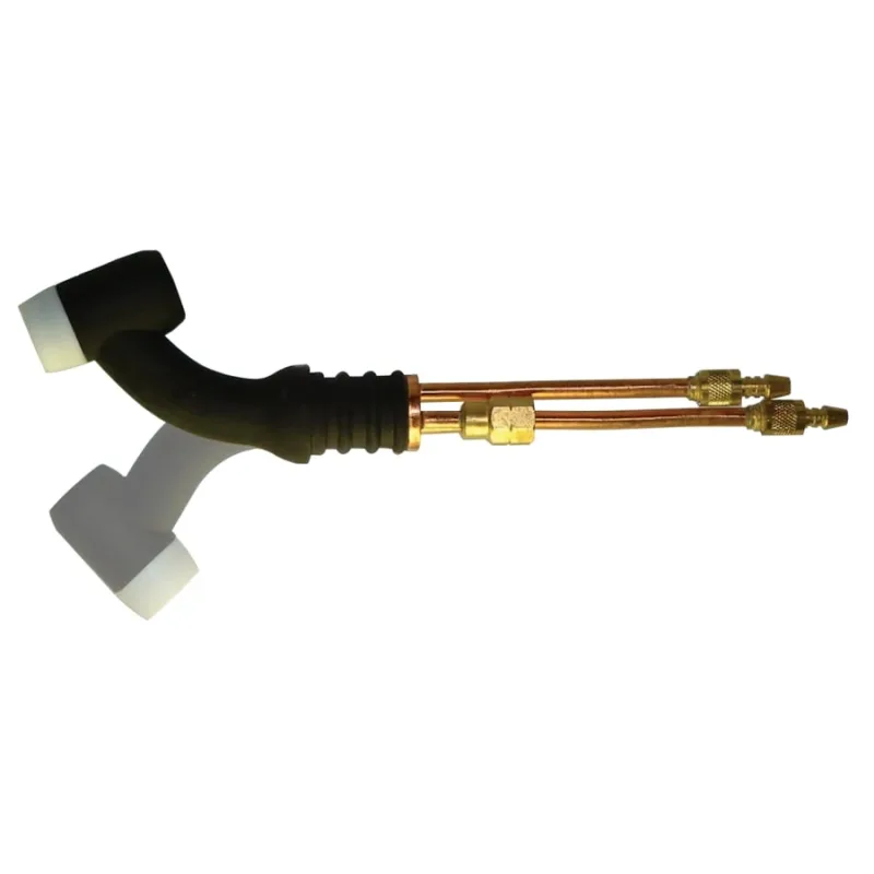 TIG Torch Assembly, Water Cooled, 350 A, Flex, 60°, For 18 Torch