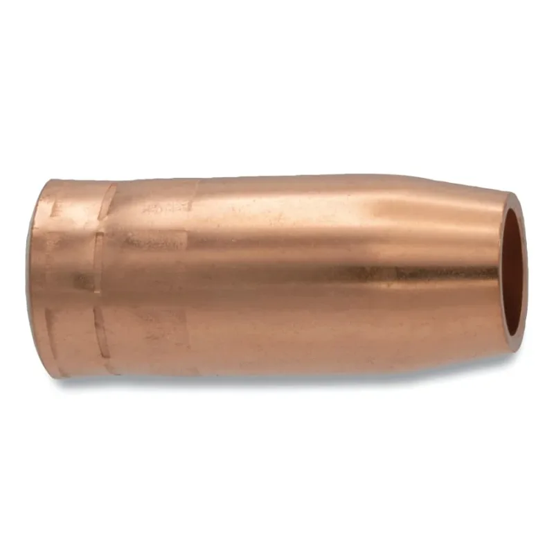 MIG Gun Nozzle, Standard, 5/8 in, for Miller® FasTip™ Style, Copper