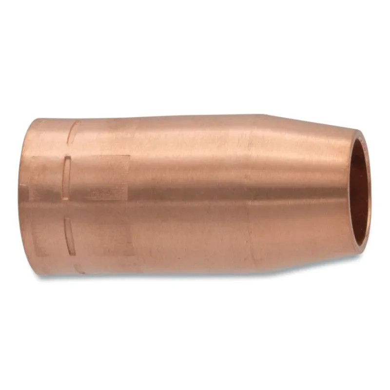MIG Gun Nozzle, Heavy-Duty, 3/4 in, for Miller® FasTip™ Style, Copper