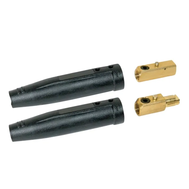 Cable Connector, Male/Female, Ball Point Connection, 1/0 AWG to 3/0 AWG Cable Capacity