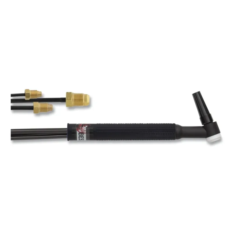 20 TIG Torch Package, Water Cooled, 250 A, Rigid Head, 12.5 ft Cable, Vinyl