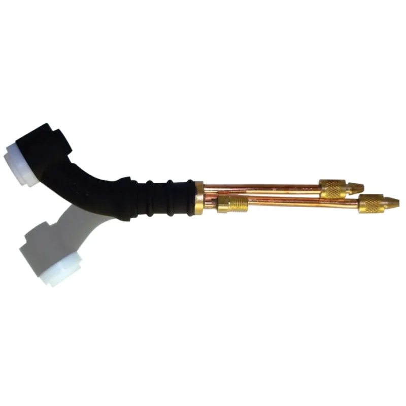 TIG Torch Assembly, Water Cooled, 250 A, Flex, 60°, For 20 Torch