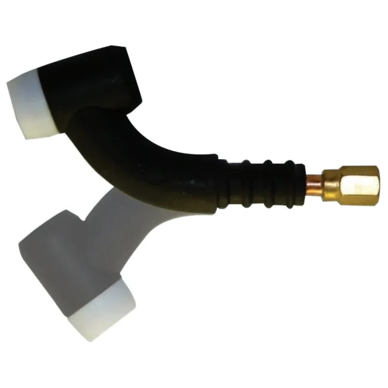 22B TIG Torch Package, Water Cooled, 250 A, Machine Head, 3 in, 1-Pc 6 ft Cable, Braided Rubber