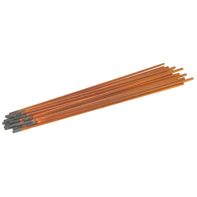 DC Copperclad Gouging Electrode, 5/8 in dia x 17 in L, Jointed