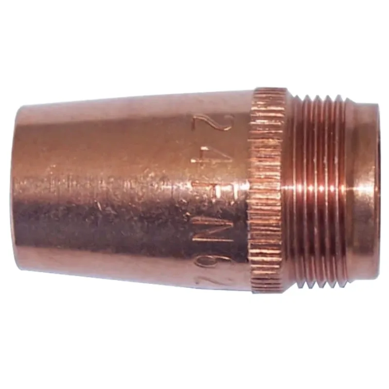 MIG Gun Nozzle, 5/8 in Bore, Copper