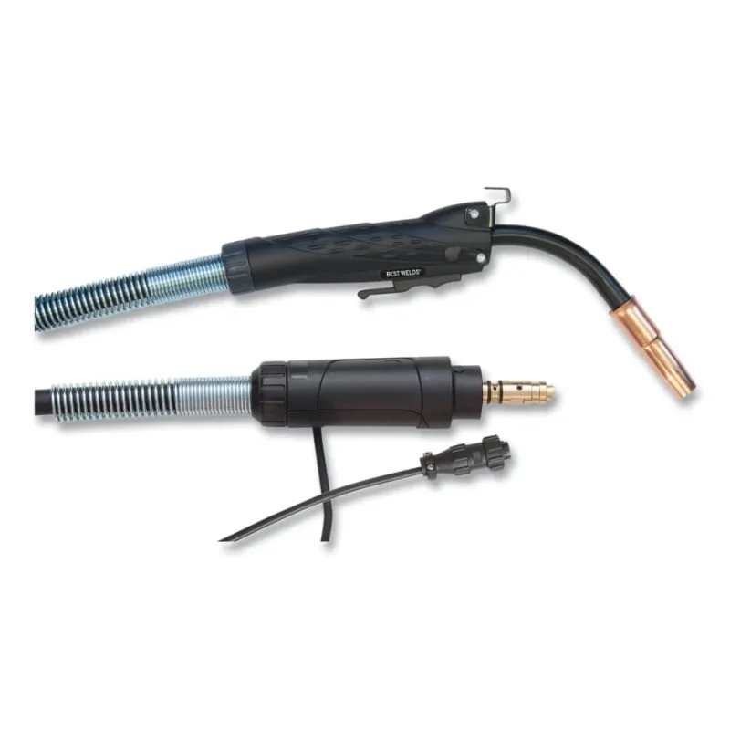 MIG Gun For Tweco® Consumables, 250 A, 15 ft, Tweco® Connector, 0.030 in to 0.035 in Wire