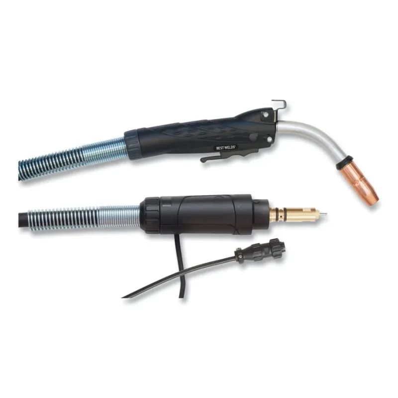 MIG Gun For Miller® Consumables, 250 A, 15 ft L, Miller® Connector, 0.035 in Wire