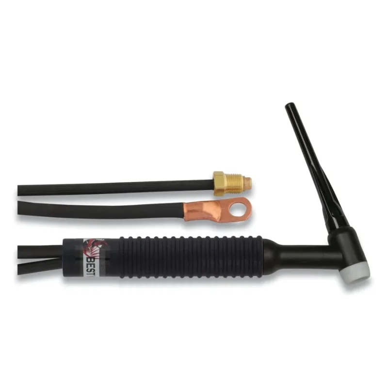 26F TIG Torch Package, Air Cooled, 200 A, Flex Head, 2-Pc 12.5 ft Cable, Vinyl