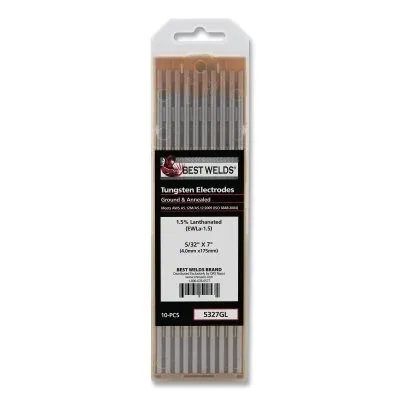 Tungsten Electrode, 2% Ceria Ground, 18 in, Size 3/16