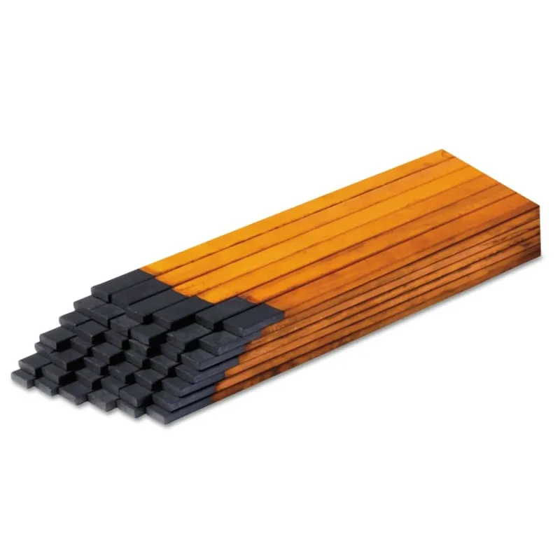 DC Air Carbon Arc Gouging Electrode, 3/8 in dia x 5/32 in Thick x 12 in L