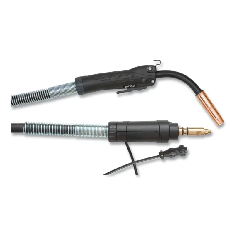 MIG Gun For Tweco® Consumables, 400 A, 15 ft, Miller® Connector, 0.035 in to 0.045 in Wire