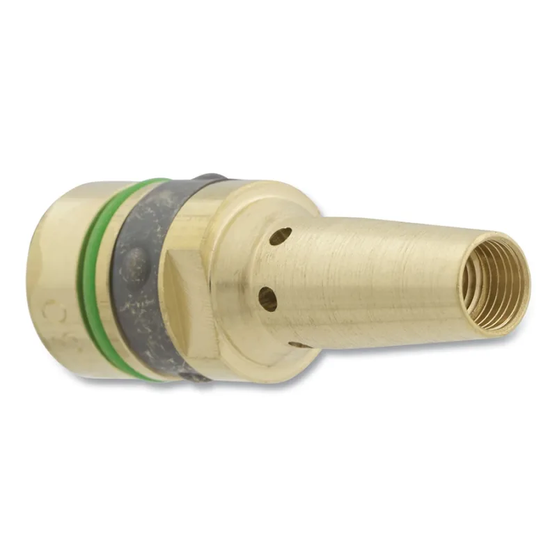 Gas Diffuser, Brass, .13 in dia, Taper Lock