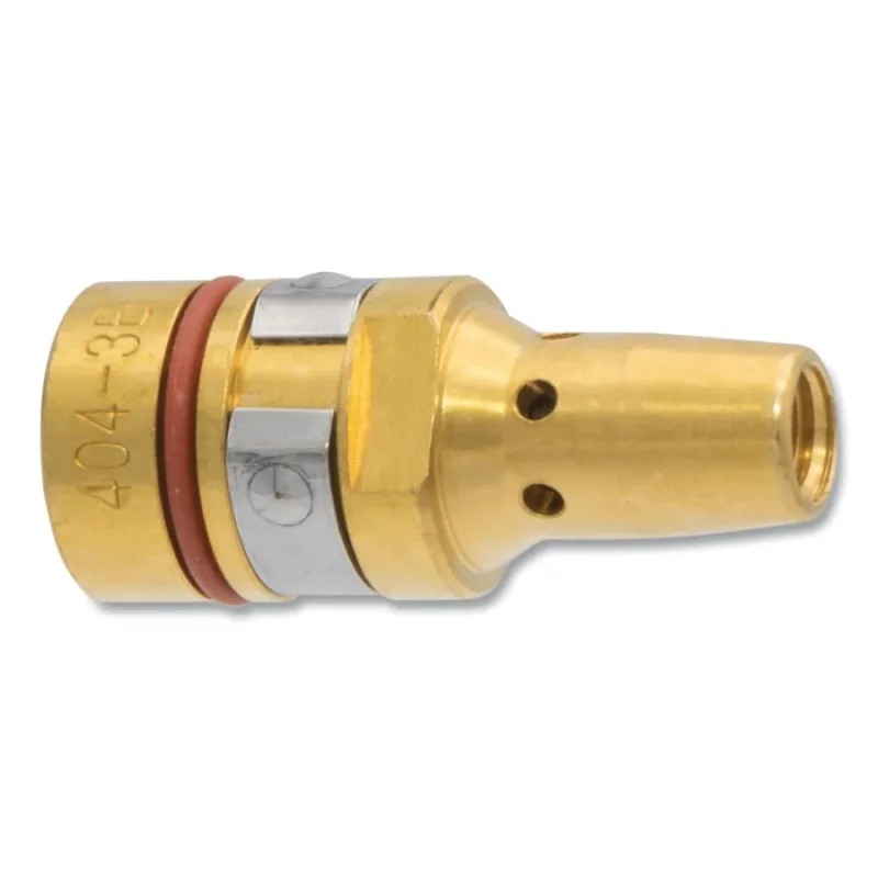 Nozzle Retainer/Diffuser, Brass, Converts Bernard® CentreFire™ to Best Welds® Heavy Duty Tip, Tregaskiss® Style