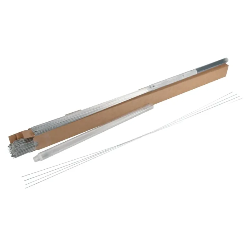 ER4043 TIG Welding Rod, Aluminum, 3/32 in dia, 36 in L, 1 lb Tube