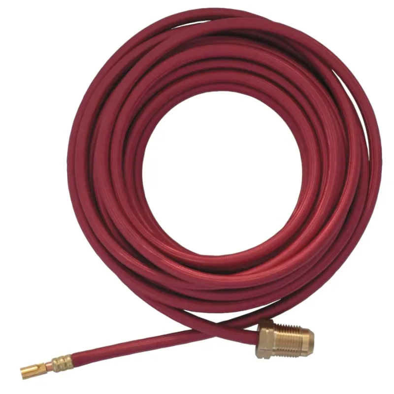 TIG Power Cable, For 18 Series Torches, 12.5 ft, Braided Rubber