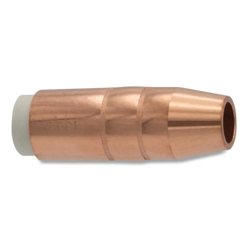 MIG Gun Nozzle, 1/2 in Bore, Copper, Tregaskiss® Style, Heavy Duty, Insulated, Copper