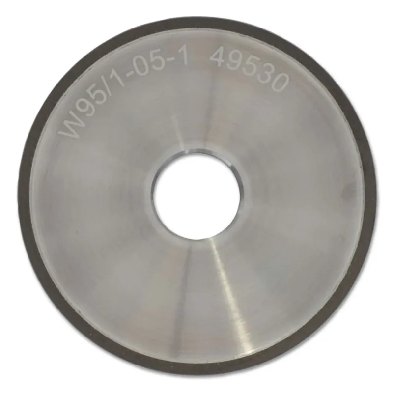 Grinding Wheel, For Wet Tungsten Grinder, 3.90 in H x 0.28 in W, Aluminum, Diamond