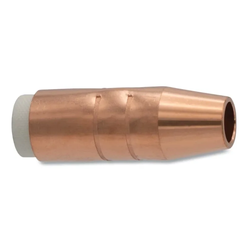 MIG Gun Nozzle, Heavy-Duty, 9/16 in Bore, Bernard® Style, Insulated, Copper
