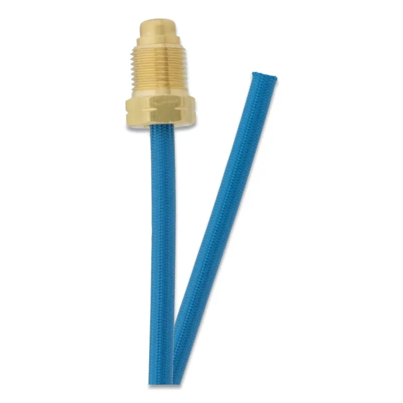 TIG Water Hose, For 20F, 20M, 22 Torches, 12.5 ft, Braided Rubber