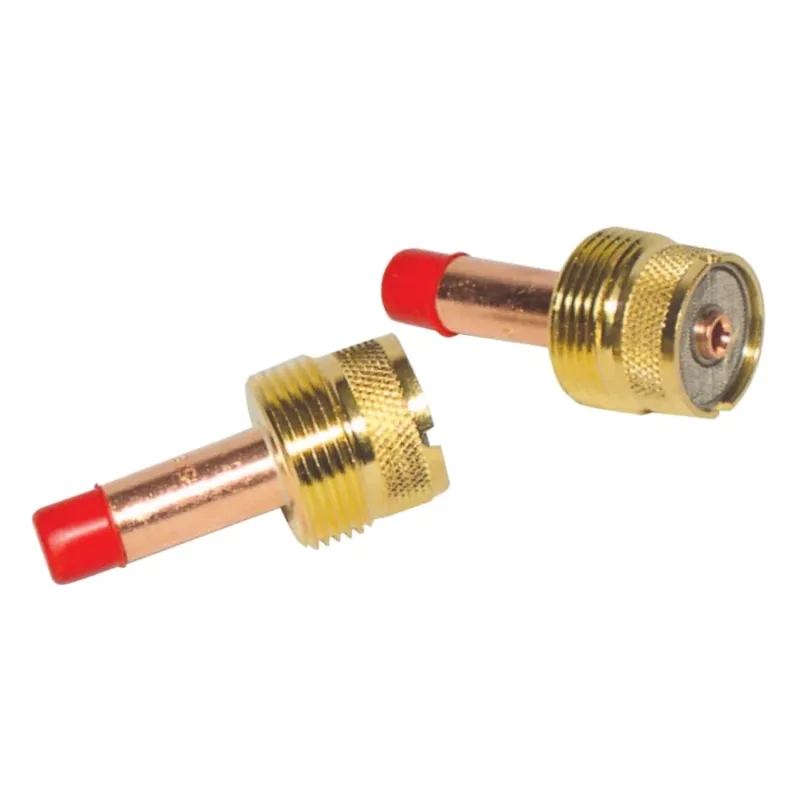 Gas Lens Collet Body, 1/16 in, Used on 17, 18, 26 Torches, Medium Standard