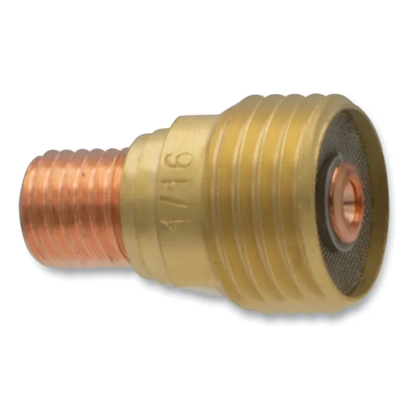 Gas Lens Collet Body, 0.020 in, Used on 9, 20 Torches, Small Standard