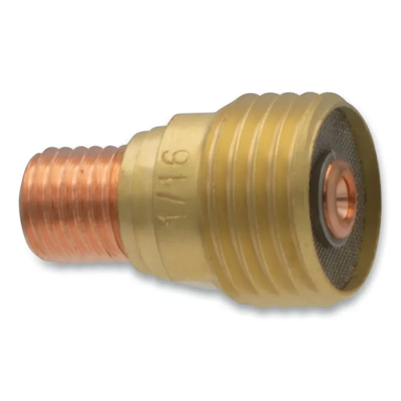 Gas Lens Collet Body, 1/16 in, Used on 9, 20 Torches, Small Standard