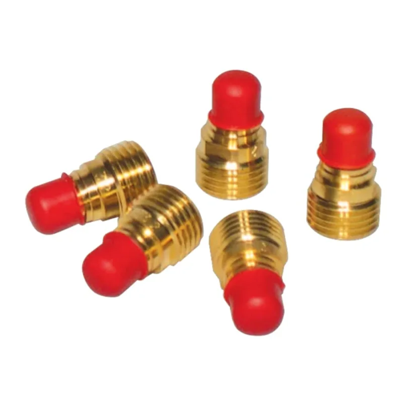 Gas Lens Collet Body, 1/8 in, Used on 9, 20 Torches, Small Standard