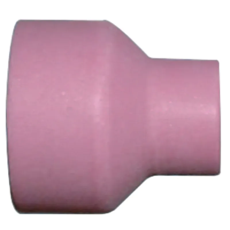 Alumina Nozzle TIG Cup, 3/8 in, Size 6, For Torch 24, 24W, Standard, 1.125 in