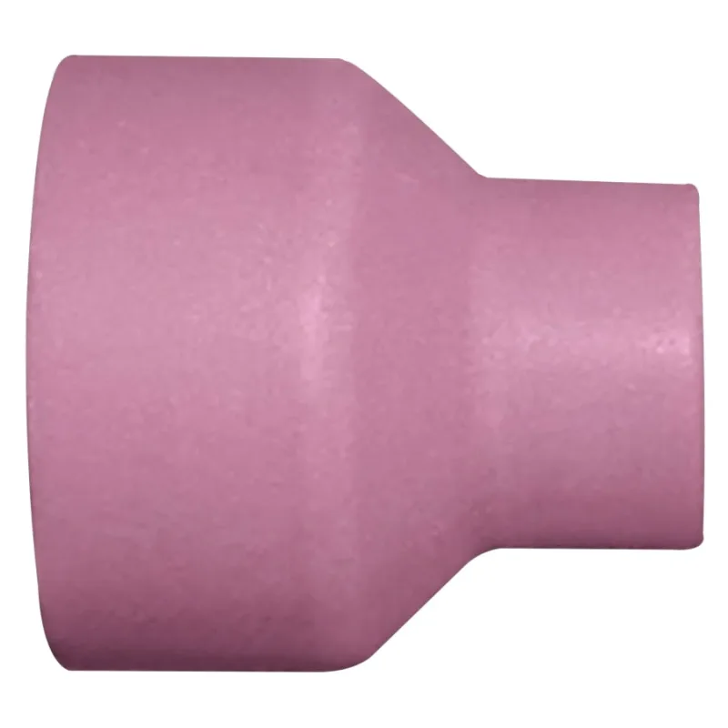 Alumina Nozzle TIG Cup, 5/8 in, Size 10, For Torch 17, 18, 26, Extra Long Gas Lens, 4.835 in