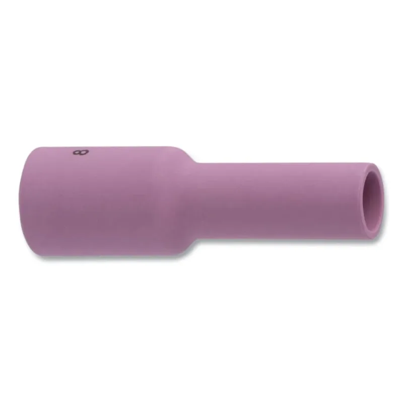 Alumina Nozzle TIG Cup, 7/16 in, Size 7, For Torch 17, 18, 26, Medium Gas Lens, 3 in